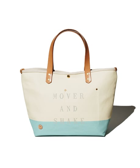 Sunset Craftsman Co. / Tomales Tote Bag (M) / Milk x M&S Original Blue
