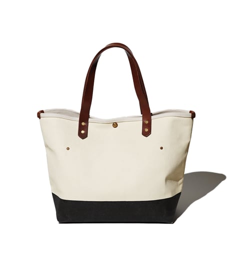 Sunset Craftsman Co. / Tomales Tote Bag (M) / Milk x Black Berry