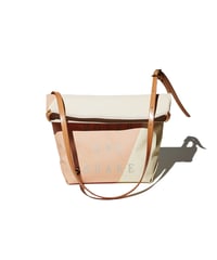 Sunset Craftsman Co. / Pine Shoulder Bag (S) / M&S Original Orange x Milk
