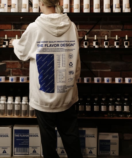 The Flavor Design®︎ / Flavors Hoodie / White