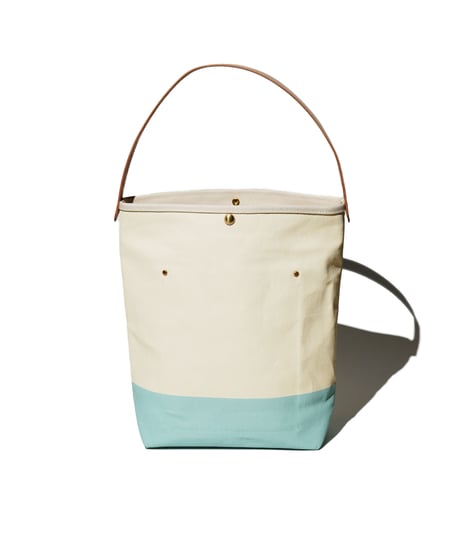 Sunset Craftsman Co. / One Handle Tote Bag (M) / Milk x M&S Original Blue