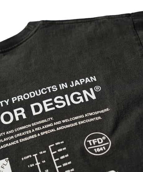 The Flavor Design®︎ / Flavors T-shirt / Black