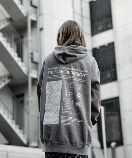 The Flavor Design®︎ / Flavors Hoodie / Gray