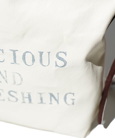 Sunset Craftsman Co. / Pine Shoulder Bag (S) / Miik x Sax Stamp "Delicious And Refreshing"