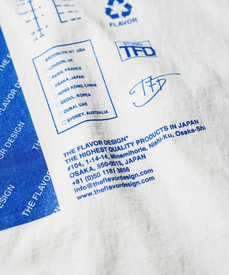 The Flavor Design®︎ / Flavors T-shirt / White