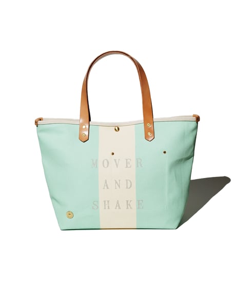 Sunset Craftsman Co. / Tomales Tote Bag (M) / Milk x M&S Original Green