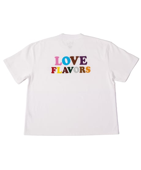 THE FLAVOR DESIGN FLAVORS アーチロゴプリント ロンT THE FLAVOR DESIGN FLAVORS アーチロゴプリント ロンT FLAVORS L
