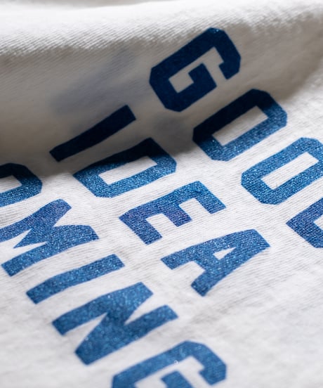 DESIGN Blue Glitter T-shirt