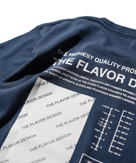 The Flavor Design®︎ / Flavors T-shirt / Navy[Limited]