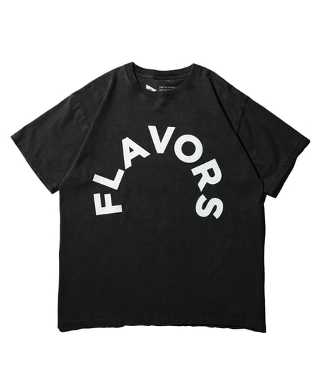 The Flavor Design®︎ / Flavors T-shirt / Black