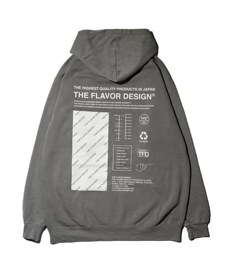 The Flavor Design®︎ / Flavors Hoodie / Gray