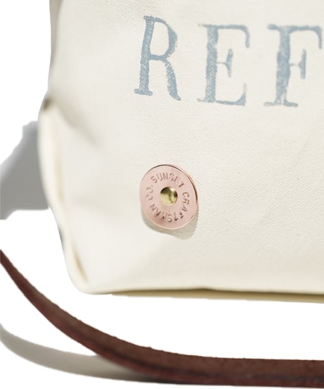 Sunset Craftsman Co. / Pine Shoulder Bag (S) / Miik x Sax Stamp "Delicious And Refreshing"