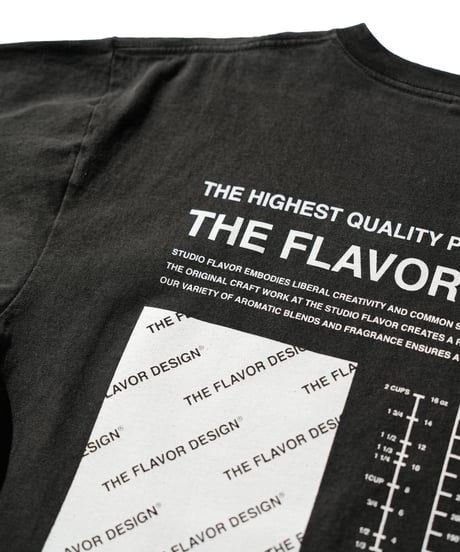 The Flavor Design®︎ / Flavors T-shirt / Black