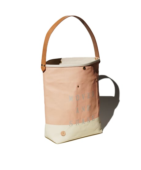 Sunset Craftsman Co. / One Handle Tote Bag (M) / Milk x M&S Original Orange