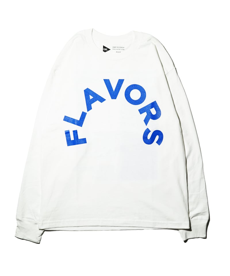 THE FLAVOR DESIGN FLAVORS アーチロゴプリント ロンT The Flavor Design®︎ / Flavors L/S T-shirt | Mov