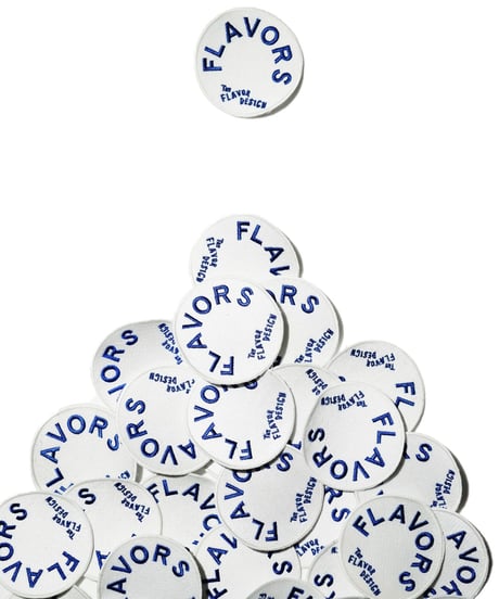ALM  × TFD®︎ / FLAVORS Patch - White