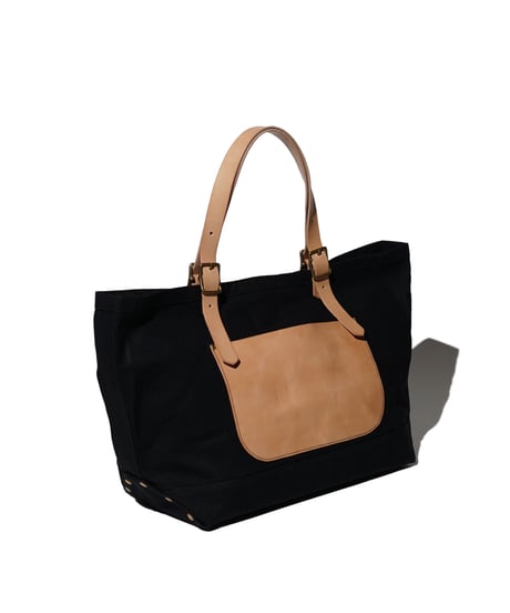 Sunset Craftsman Co. / Octavia Fine Tote Bag / Black