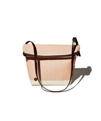 Sunset Craftsman Co. / Pine Shoulder Bag (S) / M&S Original Orange x Milk