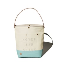 Sunset Craftsman Co. / One Handle Tote Bag (M) / Milk x M&S Original Blue