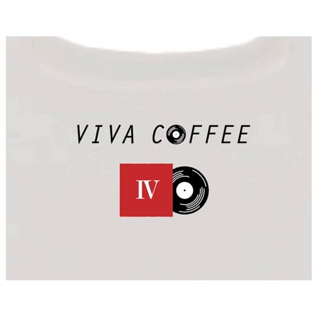 LOVE COFFEE, LOVE MUSIC! VIVA音符Tシャツ【数量限定】