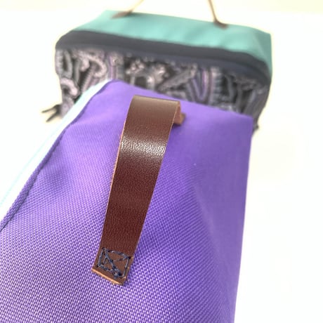 ISHIARISU”スクエアさん”　paisley　purple