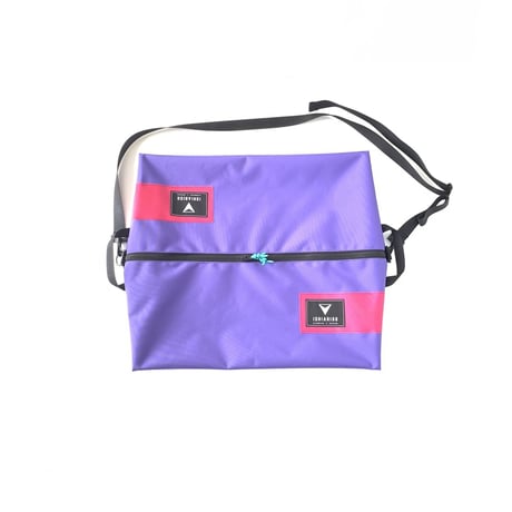 ISHIARISU”Big hug bag” purple
