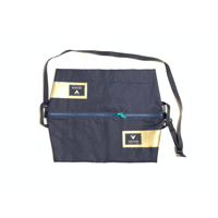 ISHIARISU”Big hug bag”Denim×Gold×Camouflage
