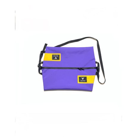 ISHIARISU”Big hug bag”purple light brown