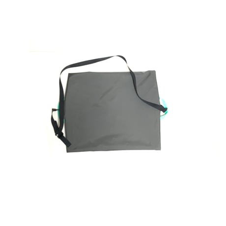 ISHIARISU”Big hug bag”　Shiny gray &　Geometry