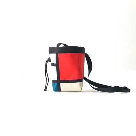 ISHIARISU"WAIST CHALK BAG "　Mondrian　composition