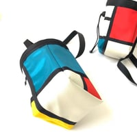 ISHIARISU"WAIST CHALK BAG "　Mondrian　composition