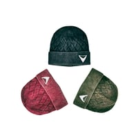 ISHIARISU ダイヤステッチニット　Diamond Knit cap