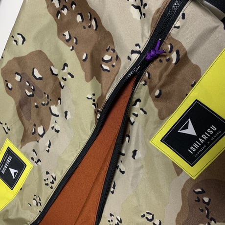 ISHIARISU”Big hug bag”Rock map×pineapple