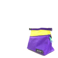 ISHIARISU"ASLANT CHALK BAG  type r"  purple× yellow