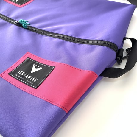 ISHIARISU”Big hug bag” purple