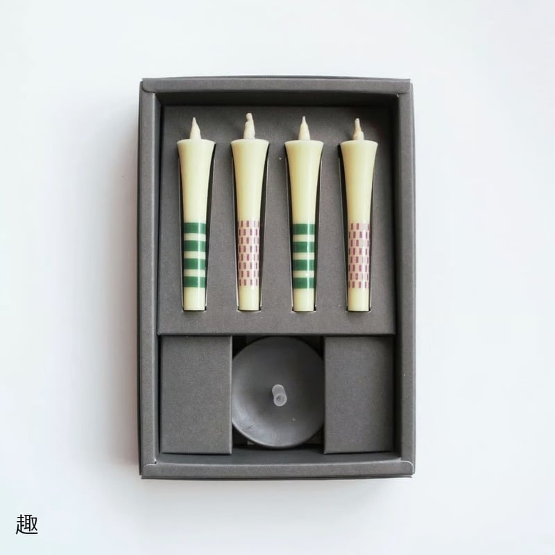 ミニ燭台セット あかりのひととき | 高澤ろうそく 公式オンラインショップ