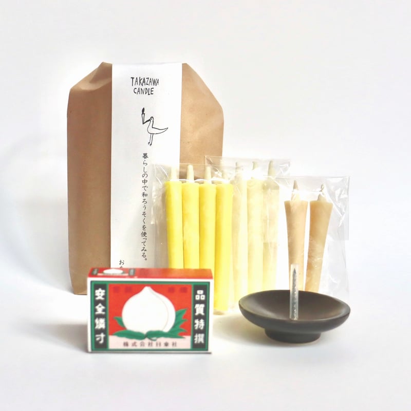 のと里山のあかり おためしセット | 高澤ろうそく 公式オンラインショップ