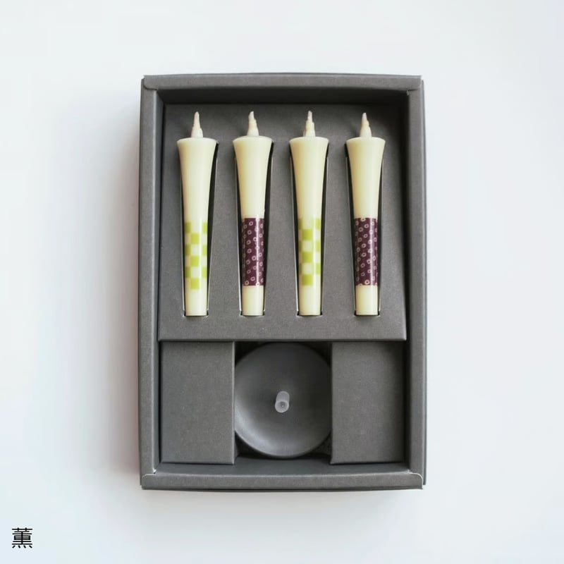 ミニ燭台セット あかりのひととき | 高澤ろうそく 公式オンラインショップ