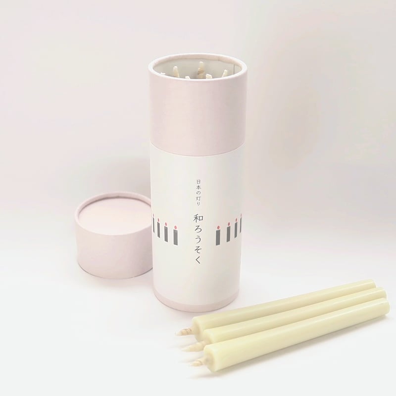 紙筒入和ろうそく4号(9本) | 高澤ろうそく 公式オンラインショップ