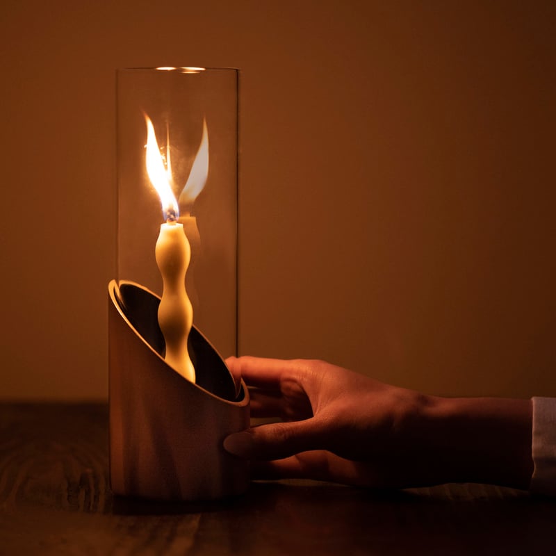 yuwaragi 叢雲塗和ろうそくスタンド | 高澤ろうそく 公式オンライン