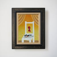 サイン入り》成瀬政博「週刊新潮」表紙絵原画「意味を求めて」 | 画廊