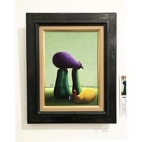 サイン入り》成瀬政博「週刊新潮」表紙絵原画「とりあえず」 | 画廊