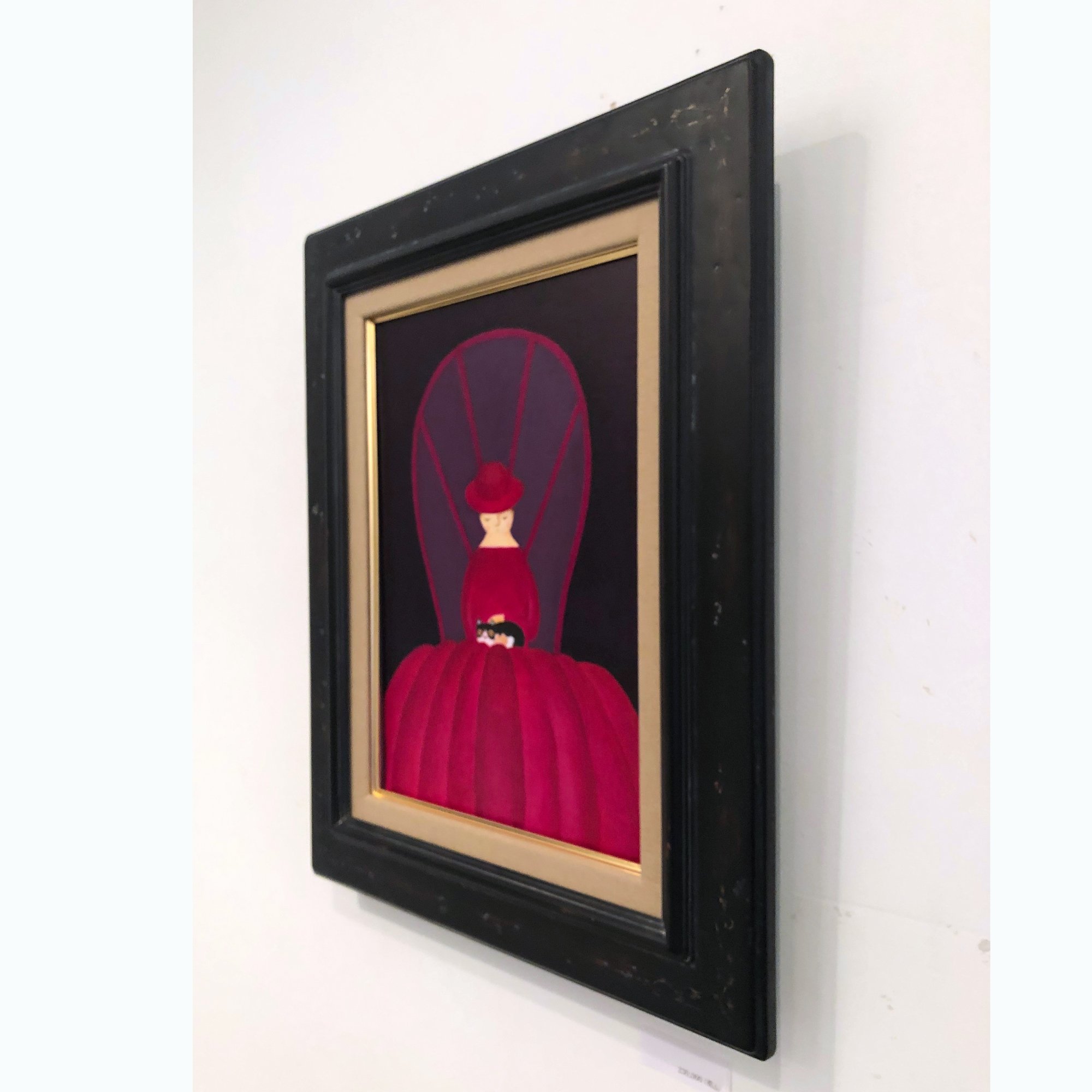 サイン入り》成瀬政博「週刊新潮」表紙絵原画「陽の翳り」 | 画廊