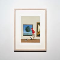 サイン入り》成瀬政博 ピエゾグラフ（複製画）原画サイズ「花に