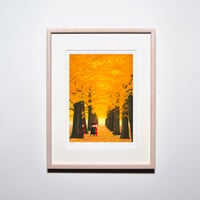 サイン入り》成瀬政博 ピエゾグラフ（複製画）原画サイズ「あの世から