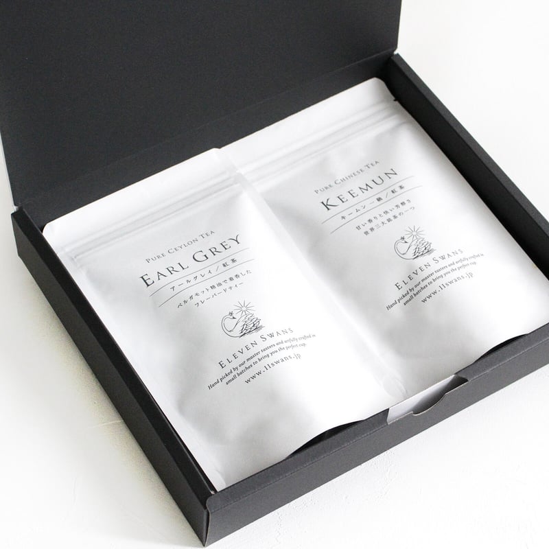 紅茶2種のギフトBOX(ティーバッグ)【宅配便商品】 | 11swans 紅茶2種のギフトBOX(ティーバッグ)【宅配便商品】 | 11swans