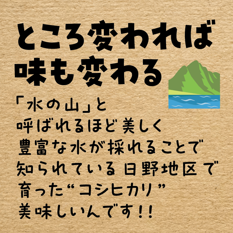 令和7年産☆特別栽培米☆鳥取県産コシヒカリ／JA鳥取西部 日野地区限定