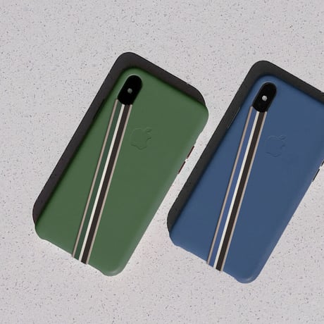 「パターン＆ストライプ柄入りのスマホストラップ 」たくさんのデザインとカーラーでスタイリッシュスマホに！