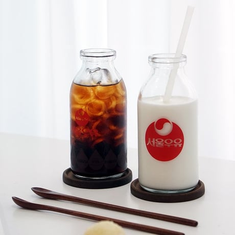 「ソウル牛乳」レトロ牛乳瓶