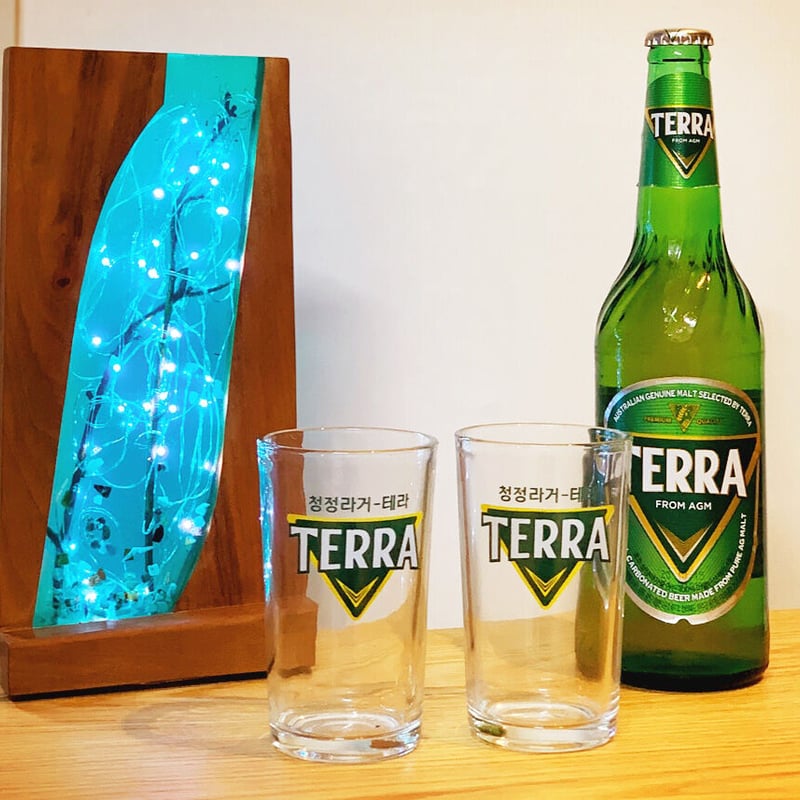 韓国ビール「TERRAグラス」 | Woori Store